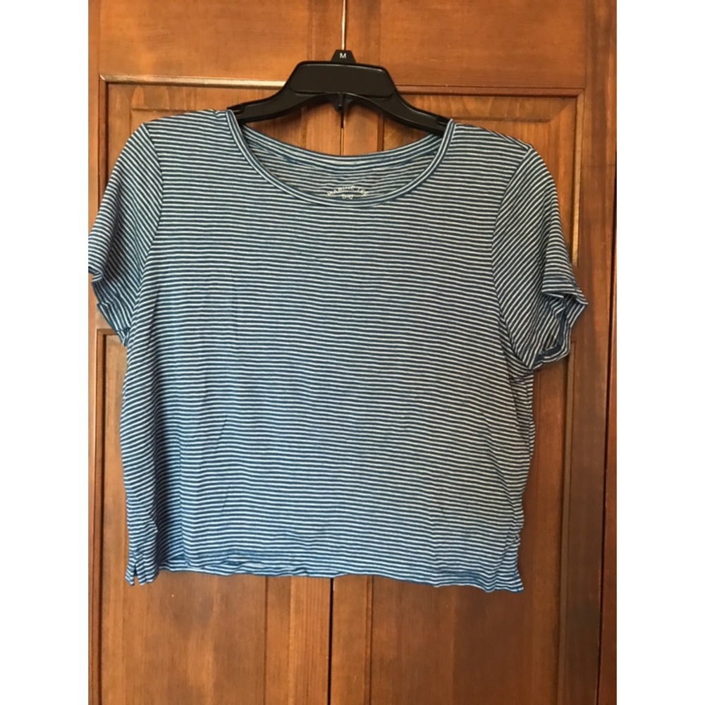 Striped Crop Top Aeropostale